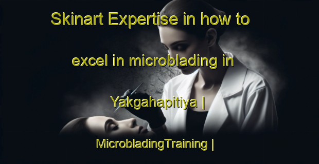 Skinart Expertise in how to excel in microblading in Yakgahapitiya | MicrobladingTraining | MicrobladingClasses | SkinartTraining-Sri Lanka